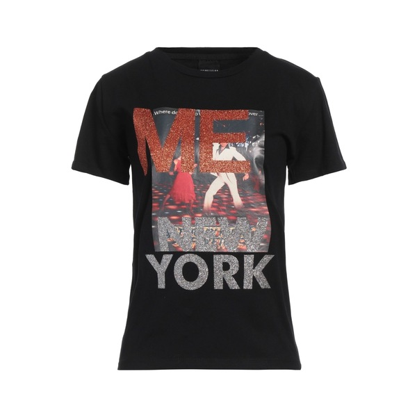 【貨物輸送無料】 マークエリス レディース プルオーバー トップス T-shirts Black