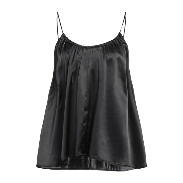 【送料無料】 フォルテ フォルテ レディース Tシャツ トップス Tops Black