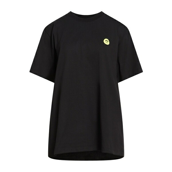 【送料無料】 バロウ レディース Tシャツ トップス T-shirts Black