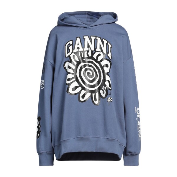 【送料無料】 ガニー レディース パーカー・スウェットシャツ アウター Sweatshirts Blue｜asty