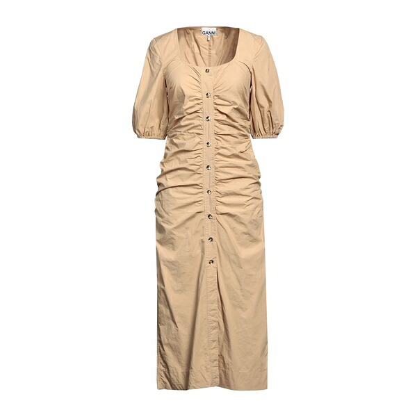 【送料無料】 ガニー レディース ワンピース トップス Midi dresses Beige 22,960円