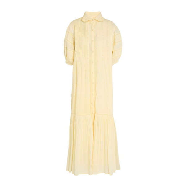 【送料無料】 ポール＆ジョー レディース ワンピース トップス Midi dresses Yellow