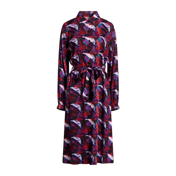 【送料無料】 コナー & ブレイク レディース ワンピース トップス Midi dresses Purple