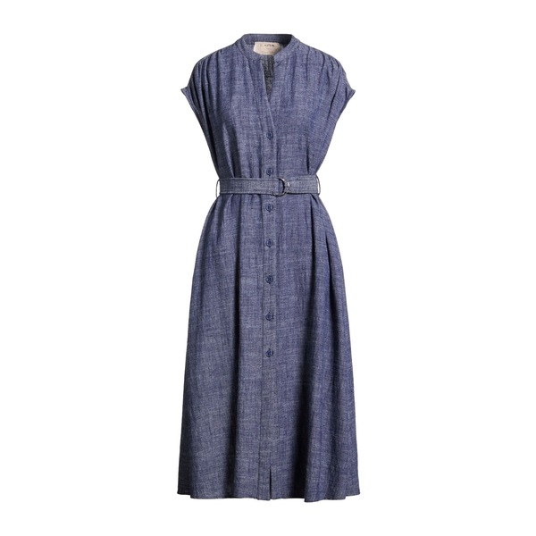 【送料無料】 カオス レディース ワンピース トップス Midi dresses Blue