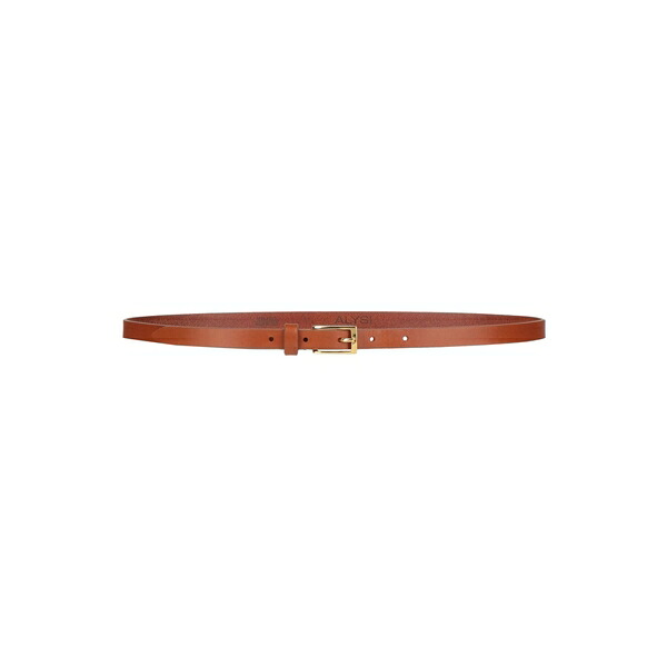 【送料無料】 アリジ レディース ベルト アクセサリー Belts Brown｜asty