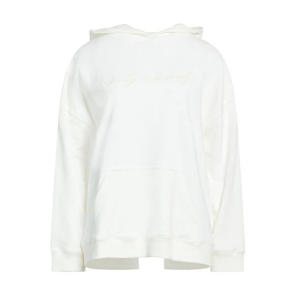 【貨物輸送無料】 ドンダップ レディース パーカー・スウェットシャツ アウター Sweatshirts White
