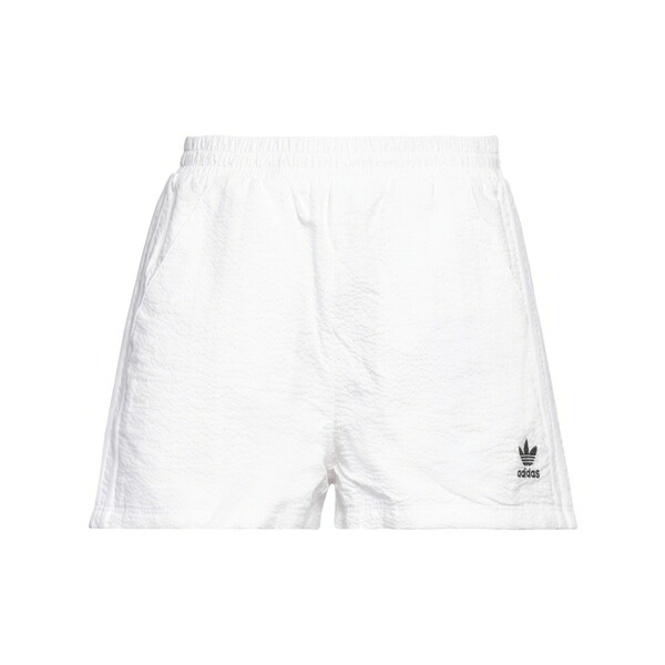 【送料無料】 アディダス レディース カジュアルパンツ ボトムス Shorts & Bermuda Shorts White