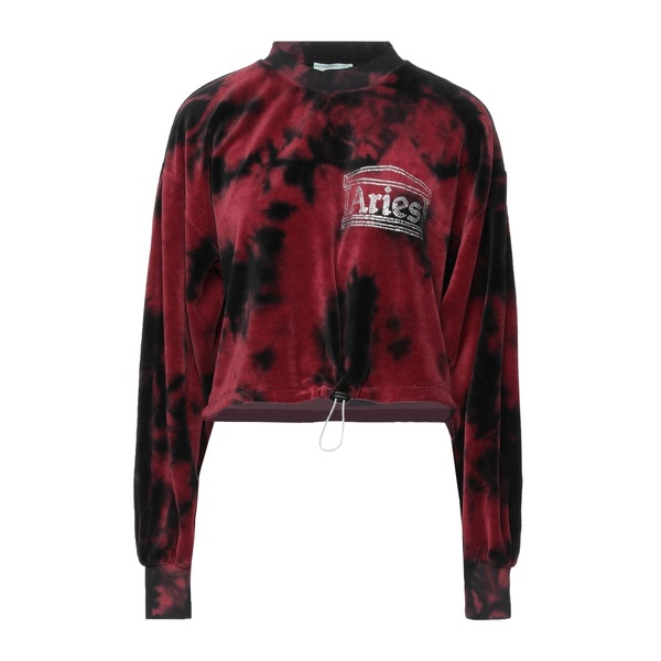 【送料無料】 アリーズ レディース パーカー・スウェットシャツ アウター Sweatshirts Red