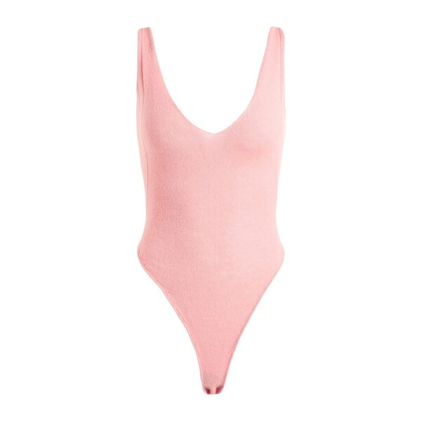 【貨物輸送無料】 ソロトレ レディース プルオーバー トップス Bodysuits Pink