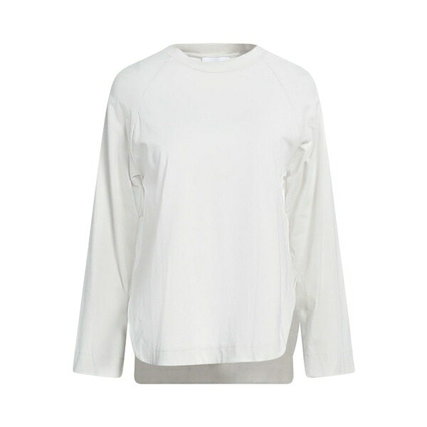 【送料無料】 アルファス テューディオ レディース Tシャツ トップス T-shirts White|asty