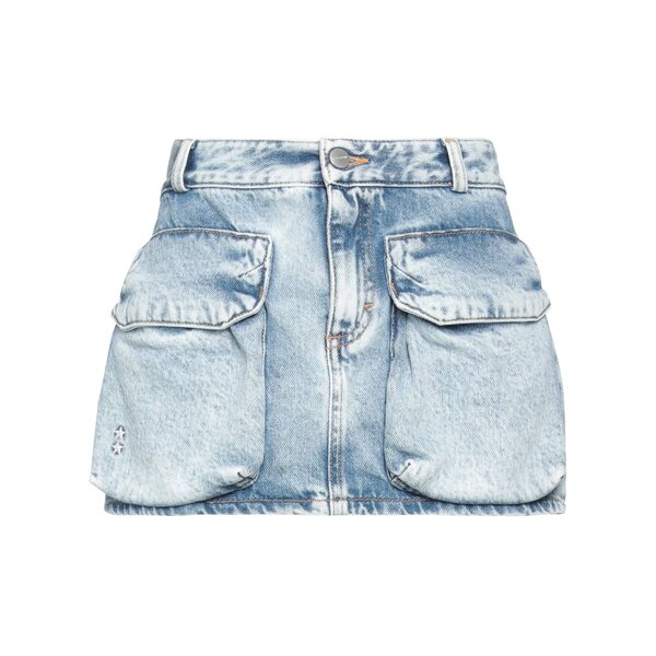 【貨物輸送無料】 アイコン ジーンズ レディース スコート ボトムス Denim skirts Blue