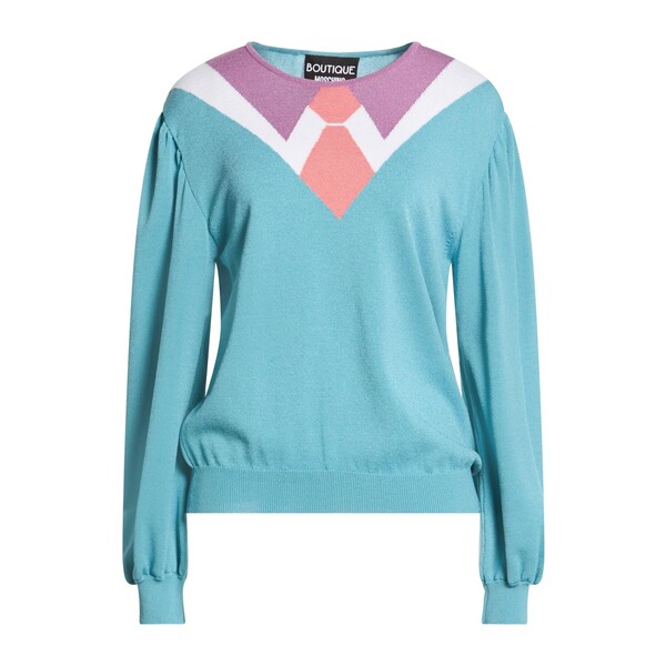 【送料無料】 モスキーノ レディース ニット&セーター アウター Sweaters Azure