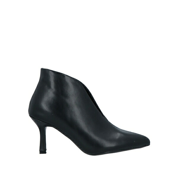 【送料無料】 フランチェスコ ミラノ レディース ブーツ シューズ Ankle boots Black|asty