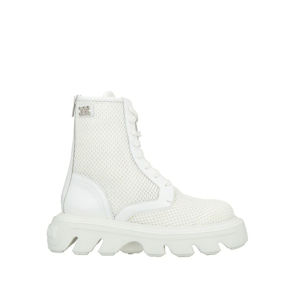 【送料無料】 カサディ レディース ブーツ シューズ Ankle boots White|asty
