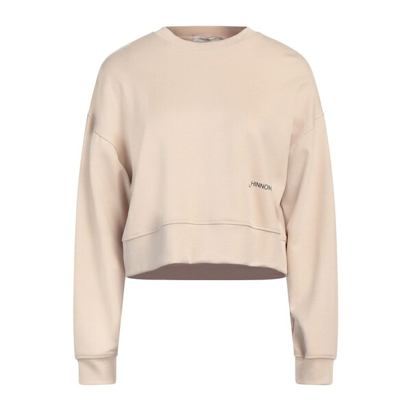 【送料無料】 ヒノミネイト レディース パーカー・スウェットシャツ アウター Sweatshirts Beige｜asty 17,375円