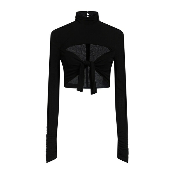 【送料無料】 エムエスジイエム レディース Tシャツ トップス Tops Black