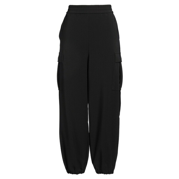 【送料無料】 ツインセット レディース カジュアルパンツ ボトムス Pants Black