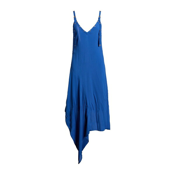 【送料無料】 ピンコ レディース ワンピース トップス Maxi dresses Blue|asty