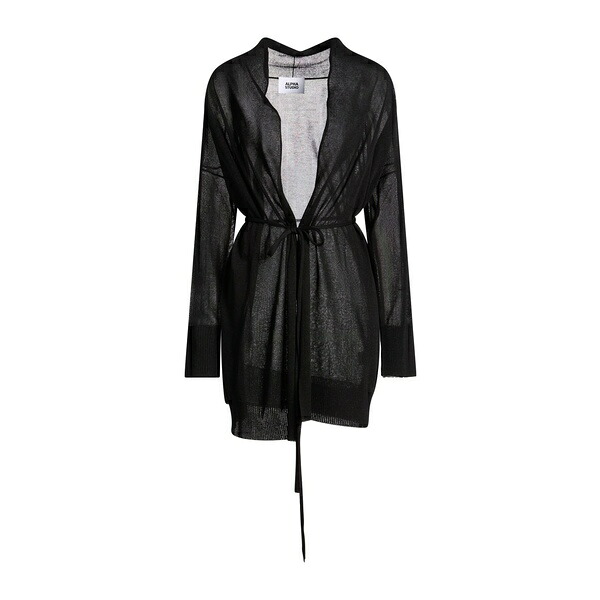【送料無料】 アルファス テューディオ レディース カーディガン アウター Cardigans Black