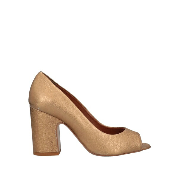 【送料無料】 デジャヴ レディース パンプス シューズ Pumps Gold