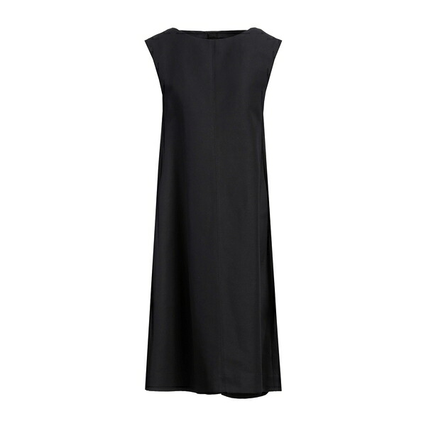 【送料無料】 マルニ レディース ワンピース トップス Midi dresses Black|asty