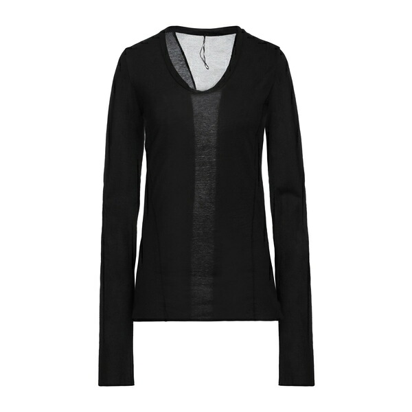 【送料無料】 マスナダ レディース Tシャツ トップス T-shirts Black|asty