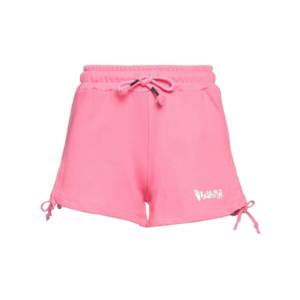 【送料無料】 ディスクレイマー レディース カジュアルパンツ ボトムス Shorts & Bermuda Shorts Pink