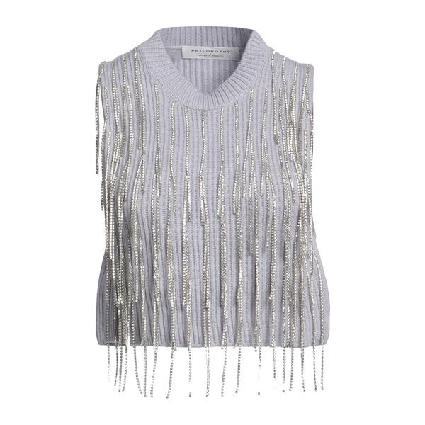 【送料無料】 フィロソフィーデロレンゾセラフィーニ レディース ニット&セーター アウター Sweaters Purple