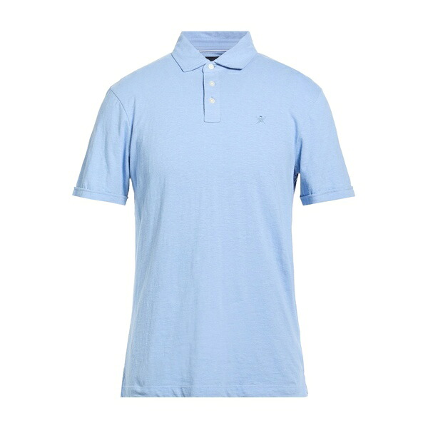 【送料無料】 ハケット メンズ Tシャツ トップス Polo shirts Azure|asty