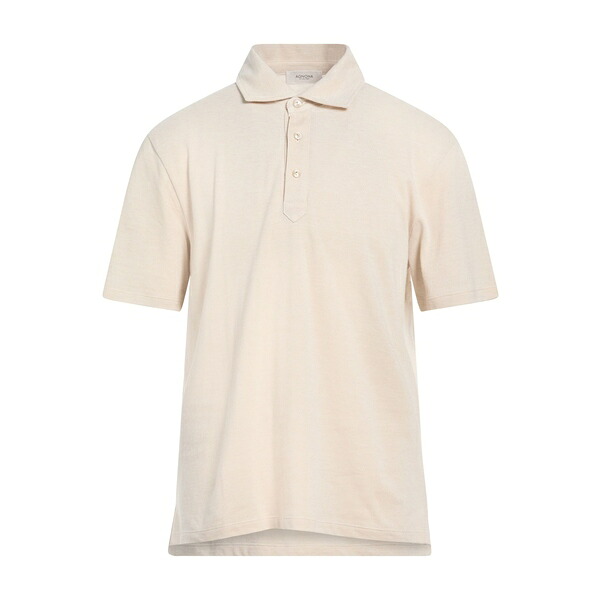 【貨物輸送無料】 アグノラ メンズ プルオーバー トップス Polo shirts Beige