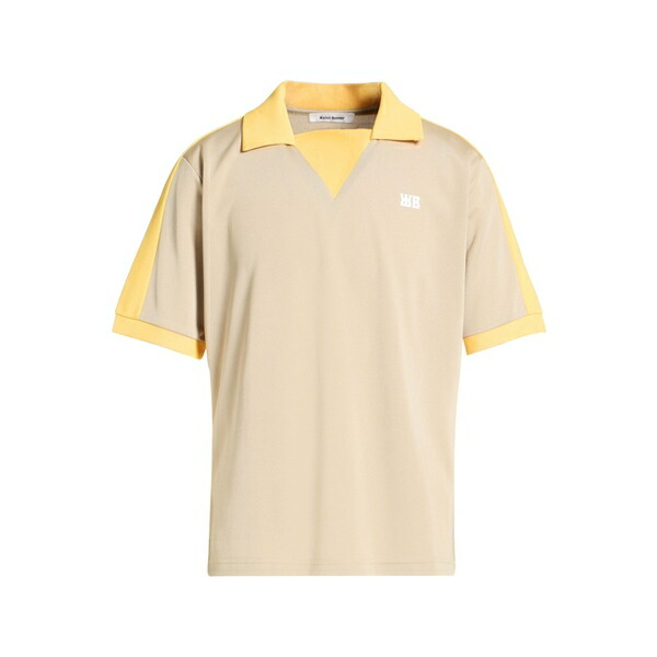 【送料無料】 ウェールズ ボナー メンズ Tシャツ トップス T-shirts Beige｜asty