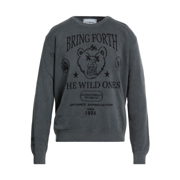 【送料無料】 アイスバーグ メンズ ニット\u0026セーター アウター Sweaters Grey