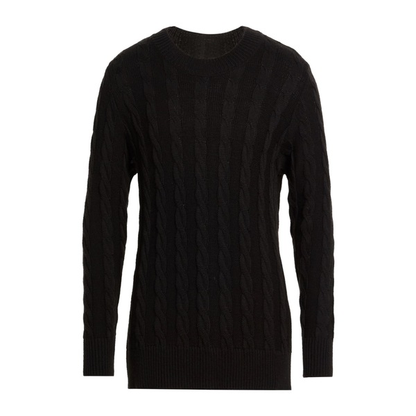 【貨物輸送無料】 マルスム メンズ 編み物\u0026スウェーター アウター Sweaters Black