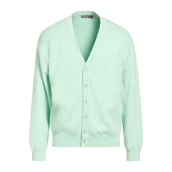 【貨物輸送無料】 ダニエル フィエゾリ メンズ ジレー アウター Cardigans Green