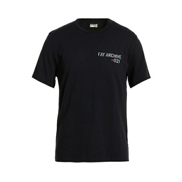 【送料無料】 フェイ アーカイブ メンズ Tシャツ トップス T-shirts Blue｜asty