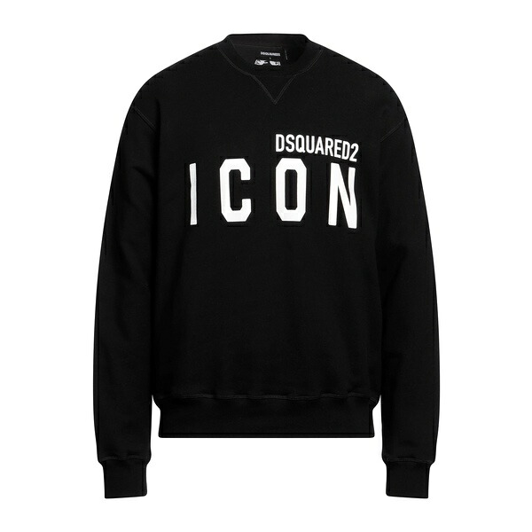 【送料無料】 ディースクエアード メンズ パーカー・スウェットシャツ アウター Sweatshirts Black｜asty 45,370円