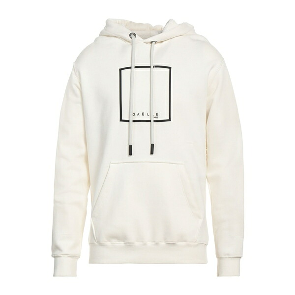 【貨物輸送無料】 ガレパリ メンズ パーカー・スウェットシャツ アウター Sweatshirts White