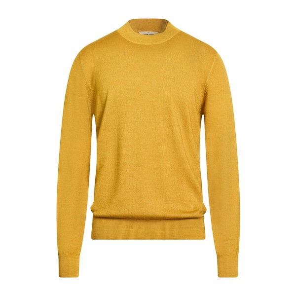 【貨物輸送無料】 グランサッソ メンズ 編み物\u0026プルオーバー アウター Turtlenecks Yellow