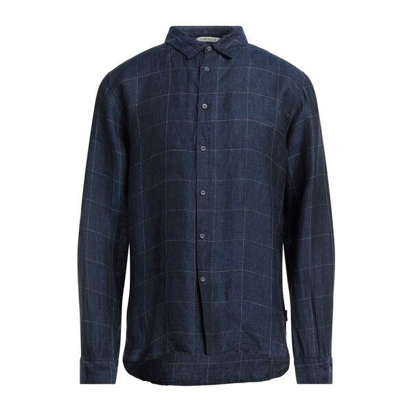【貨物輸送無料】 クロスリー メンズ プルオーバー トップス Shirts Blue