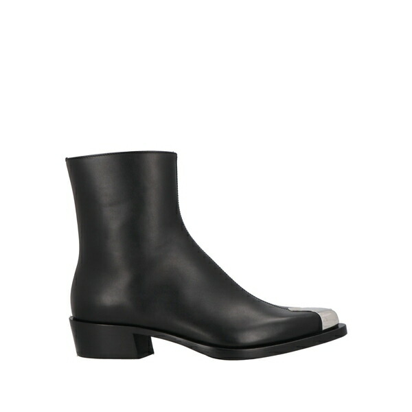 【貨物輸送無料】 マックイーン メンズ ブーツ シューズ Ankle boots Black