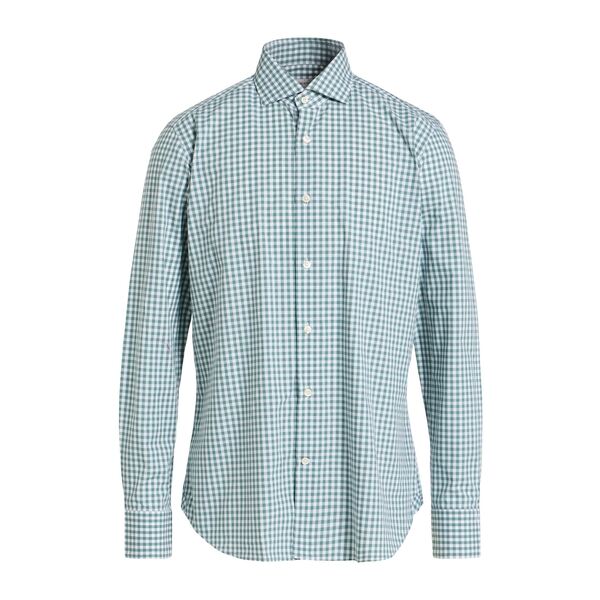 【送料無料】 グリエルミノッティ メンズ シャツ トップス Shirts Green|asty