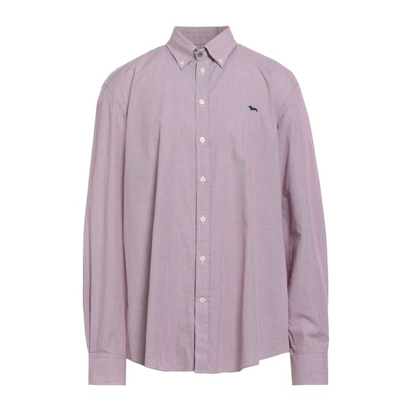 【貨物輸送無料】 ハーモント \u0026 知恵袋 メンズ プルオーバー トップス Shirts Red