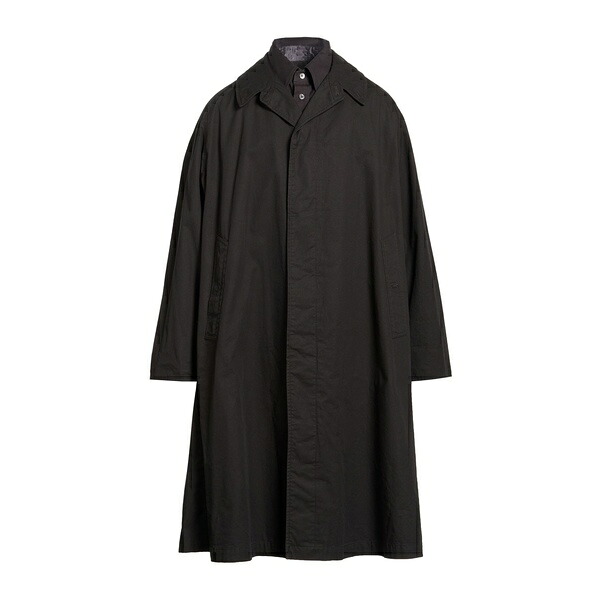 【貨物輸送無料】 マルタンマルジェラ メンズ 上衣＆上衣 アウター Overcoats \u0026 Trench Coats Black