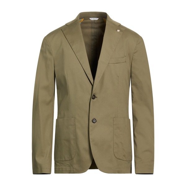 【貨物輸送無料】 マニュエル リッツ メンズ 上衣＆上衣 アウター Blazers Green