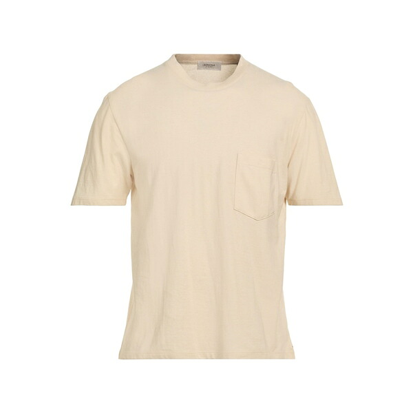【送料無料】 アグノラ メンズ Tシャツ トップス T-shirts Beige｜asty