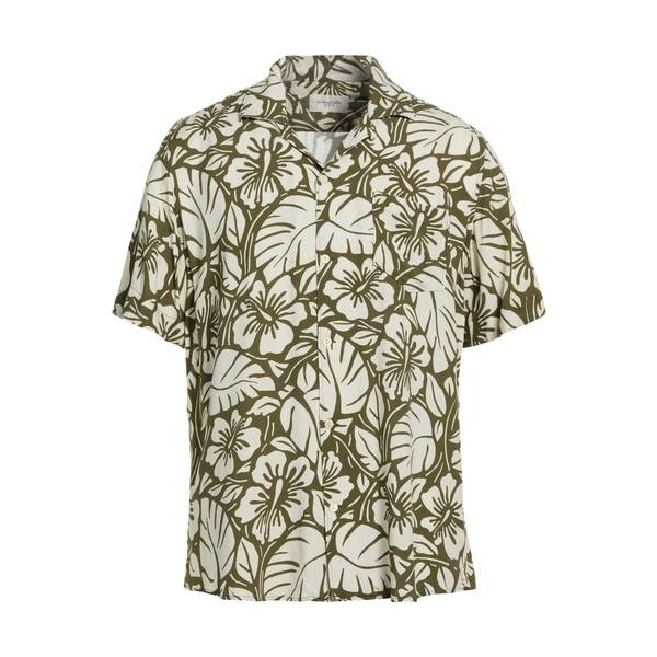 【貨物輸送無料】 ティントリア マッティ メンズ プルオーバー トップス Shirts Green