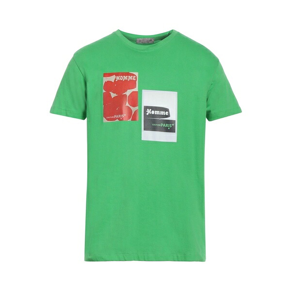 【貨物輸送無料】 ダニエレ アレッサンドリー二 メンズ プルオーバー トップス T-shirts Green