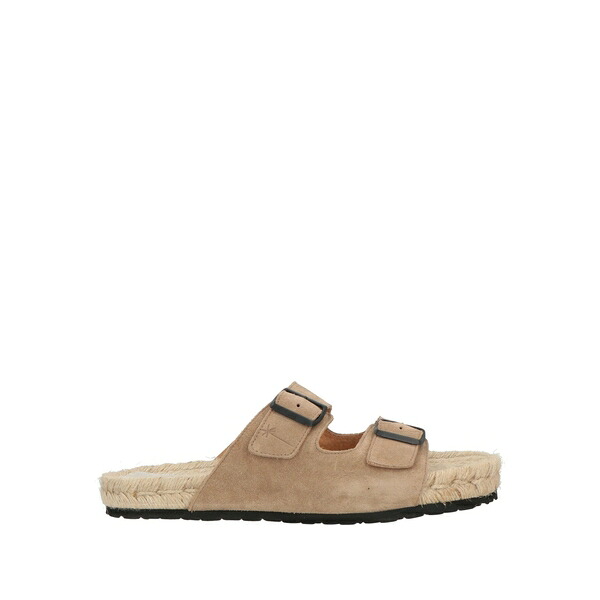 【貨物輸送無料】 マネブ メンズ サンダル シューズ Espadrilles Beige