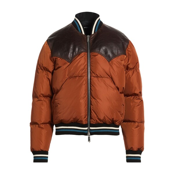 【貨物輸送無料】 ディースクエアード メンズ 上衣＆上衣 アウター Puffers Orange