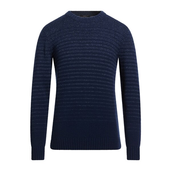 【貨物輸送無料】 呼びりん材木 メンズ 編み物\u0026プルオーバー アウター Sweaters Blue